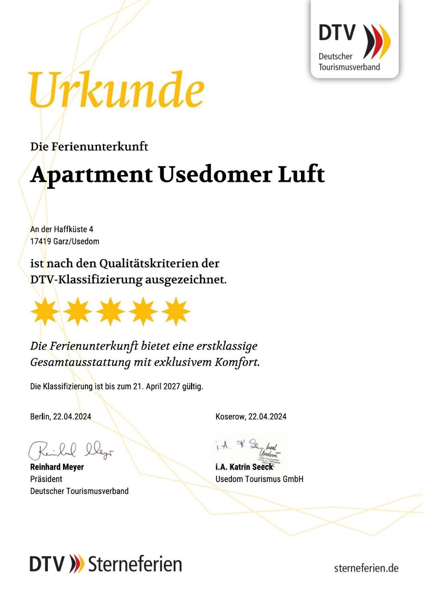 Apartment "Usedomer Luft" Garz  Exterior photo